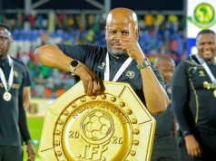 Kaizer Chiefs Reportedly in Talks With Manqoba Mngqithi After Young Africans Exit Manqoba Mngqithi, Kaizer Chiefs latest news, Manqoba Mngqithi to Kaizer Chiefs, Fernando Da Cruz, Young Africans, Mamelodi Sundowns, Kaizer Chiefs coaching news, PSL news, Amakhosi technical team, Red Arrows vs Kaizer Chiefs. Kaizer Chiefs, Manqoba Mngqithi, Fernando Da Cruz, Young Africans, Mamelodi Sundowns, PSL News, South African Football, CAF Confederation Cup