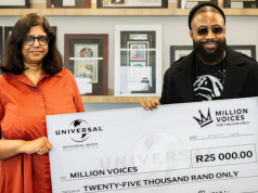 Cassper Nyovest’s Million Voices Campaign Receives R100,000 Boost From SGS South Africa Cassper Nyovest donation, SGS South Africa donation, R100,000 donation, Million Voices campaign, period poverty in South Africa, menstrual hygiene products, girls’ education, South African hip-hop news, corporate social responsibility.