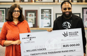 Cassper Nyovest’s Million Voices Campaign Receives R100,000 Boost From SGS South Africa Cassper Nyovest donation, SGS South Africa donation, R100,000 donation, Million Voices campaign, period poverty in South Africa, menstrual hygiene products, girls’ education, South African hip-hop news, corporate social responsibility.