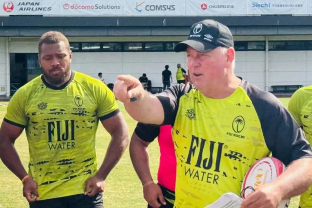 Jake White Starts Fiji Reign With 34-28 Win Over Japan Jake White Fiji coach. Jake White Fiji. Fiji vs Japan, Fiji rugby, Jake White rugby. Eddie Jones. Fiji Rugby World Cup. Springboks former coach Jake White. Fiji rugby news. Japan rugby, Ben Volavola. Fiji 34-28 Japan