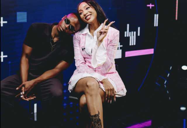 Toss and Nadia Nakai Toss My Essentials, Nadia Nakai news, Toss interview, Nine80 Network, South African Amapiano, Toss essentials, SA entertainment news. Toss and Nadia Nakai