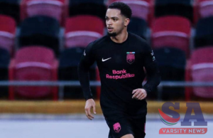 Aden McCarthy Part of Sabah FK’s Historic First Champions League Win Aden McCarthy Sabah FK. Aden McCarthy Champions League, Sabah FK first UCL win, Sabah vs Slavia, Sabah FK Manchester United, former Kaizer Chiefs player, South Africans in Europe, UEFA Champions League results, Aden McCarthy Kaizer Chiefs
